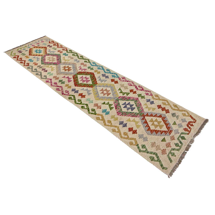 Afghan Kilim Runner 2' 3" x 7' 11" Flat-Weave view