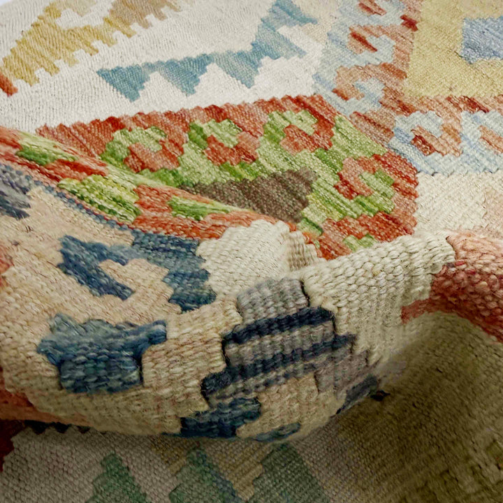Afghan Kilim Rug 2' 0" x 6' 0" Flat-Weave texture