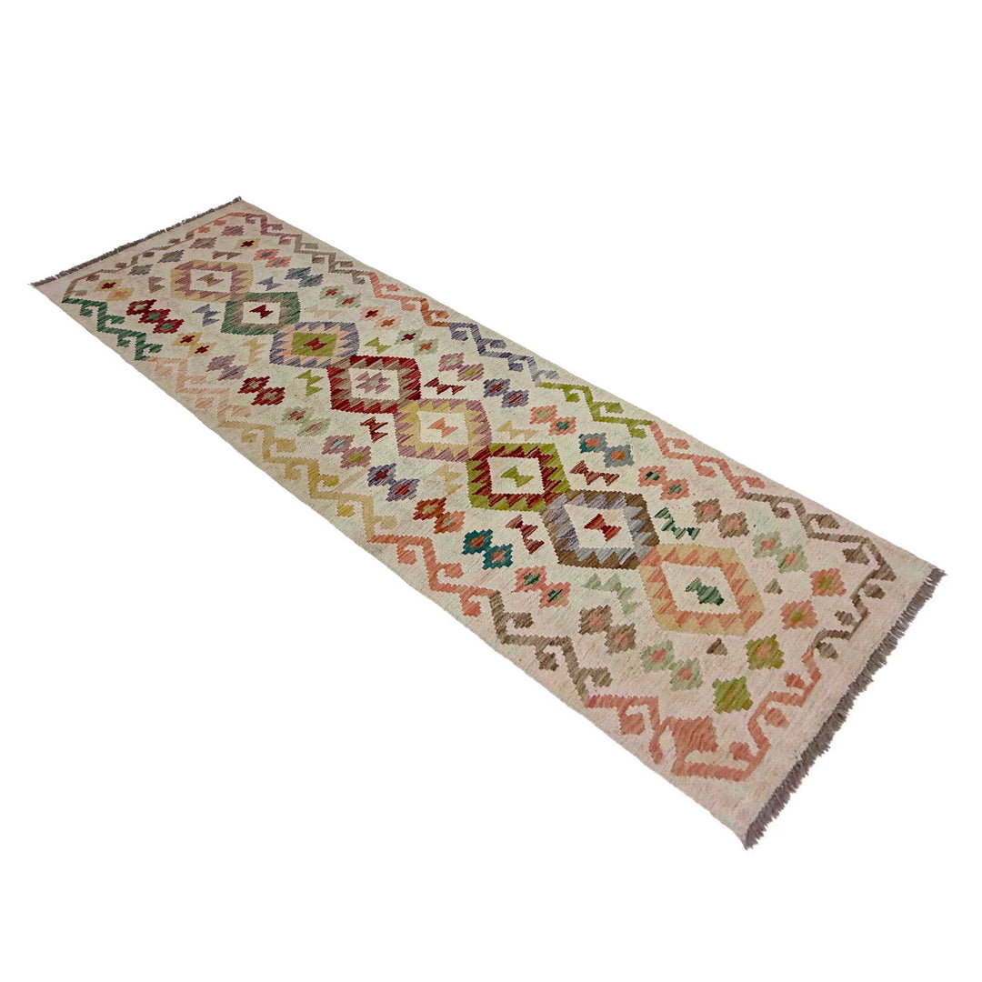 Afghan Kilim Rug 2' 5" x 8' 2" Flat-Weave view