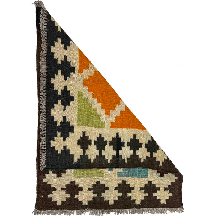 Handmade Vegetable Kilim 2' 2" x 2' 9" - No. AL899092