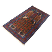 Muslim Prayer Rug 2' 6" x 4' 0" - No. AL75766