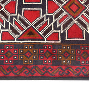 Tribal Baloch Rug 2' 11" x 4' 7" - No. AL75563