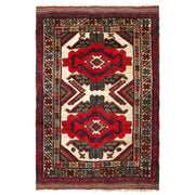 Oriental Barjasta Kilim Carpet 3' 1" x 4' 6" - No. AL65875