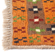 Hand Knotted Kohistani Carpet 5' 9" x 7' 5" - No. AL38649