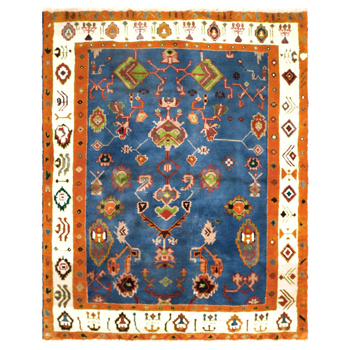 Contemporary Oushak Rug 5' 2" x 6' 6" - No. AL38587