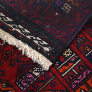 Red Color Prayer Rug 2' 6" x 4' 8" - No. AL19451