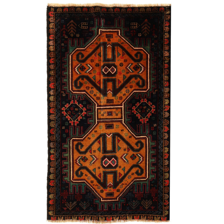 Traditional Baloch Rug 2' 8" x 4' 6" - No. AL66216