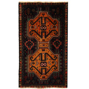 Traditional Baloch Rug 2' 8" x 4' 6" - No. AL18699