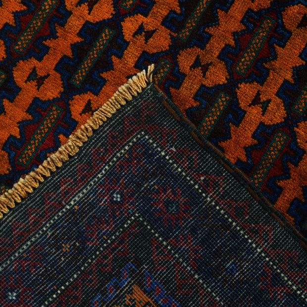 Orange Color Prayer Rug 2' 11" x 4' 0" - No. AL68636