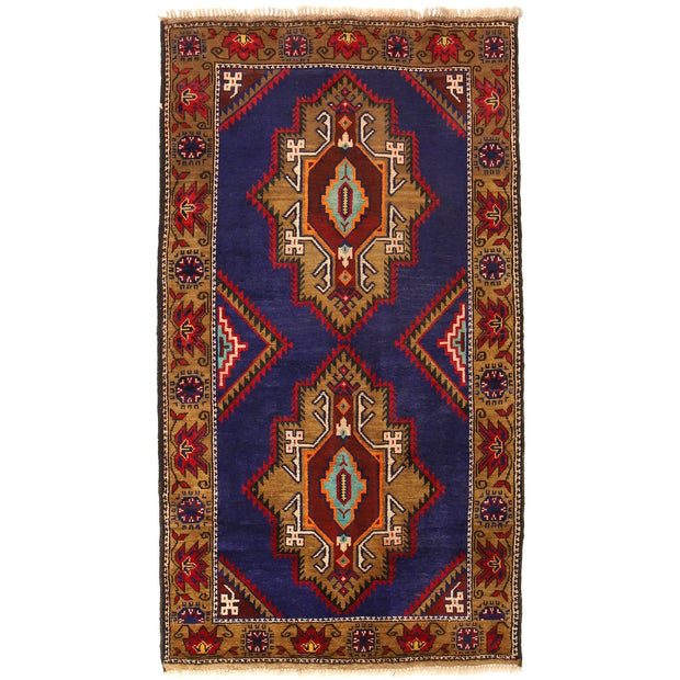 Hand Knotted Baluchi Rug 2' 9" x 4' 11" - No. AL50278