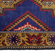 Hand Knotted Baluchi Rug 2' 9" x 4' 11" - No. AL50278