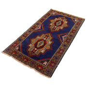 Hand Knotted Baluchi Rug 2' 9" x 4' 11" - No. AL50278