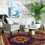 Hand Knotted Baluchi Rug 2' 9" x 4' 11" - No. AL50278