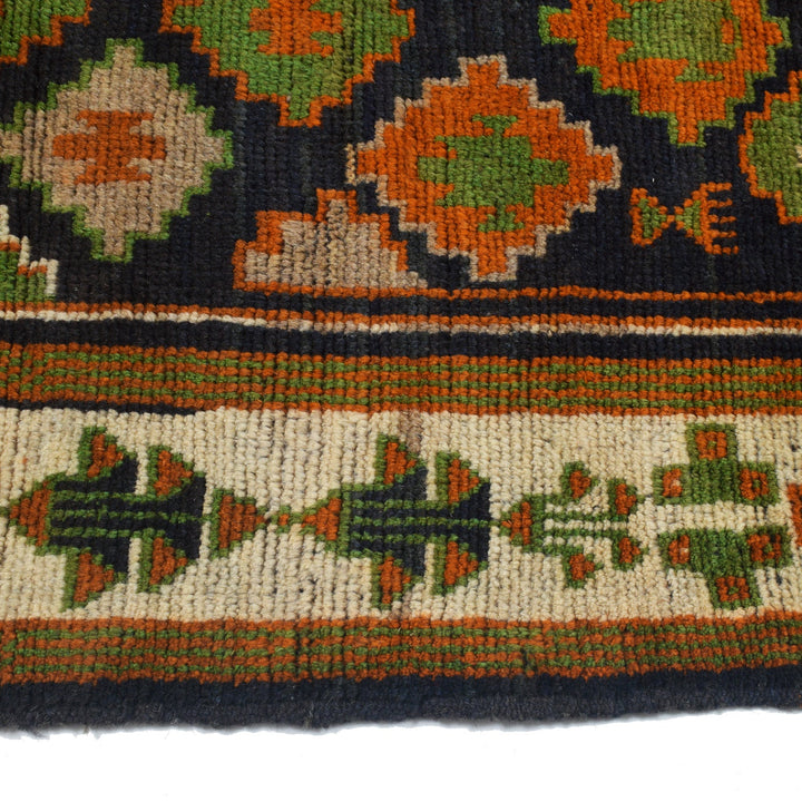 Hand Knotted Kohistani Carpet 5' 1" x 6' 2" - No. AL94481