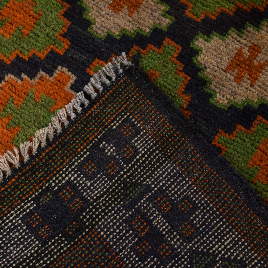 Hand Knotted Kohistani Carpet 5' 1" x 6' 2" - No. AL94481