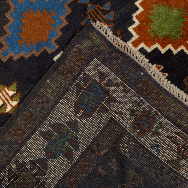 Hand Knotted Kohistani Carpet 5' 6" x 7' 5" - No. AL92827