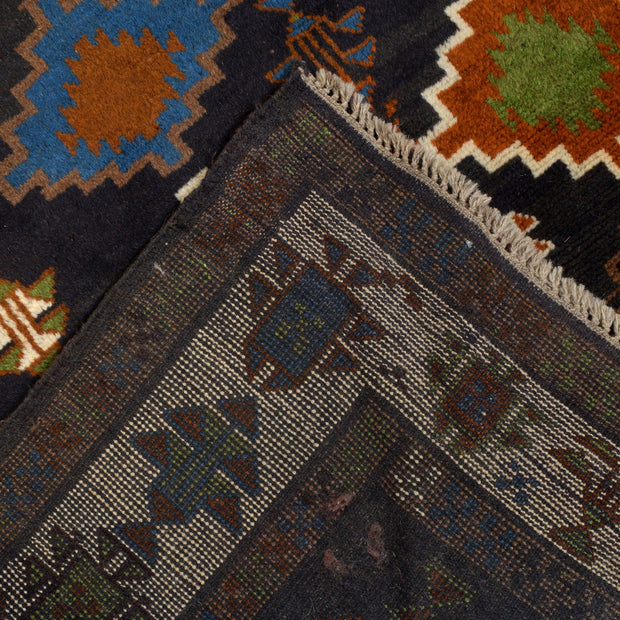 Hand Knotted Kohistani Carpet 5' 6" x 7' 5" - No. AL92827