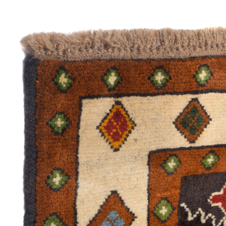 Hand Knotted Kohistani Carpet 5' 2" x 6' 4" - No. AL23635