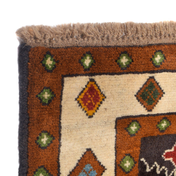 Hand Knotted Kohistani Carpet 5' 2" x 6' 4" - No. AL23635