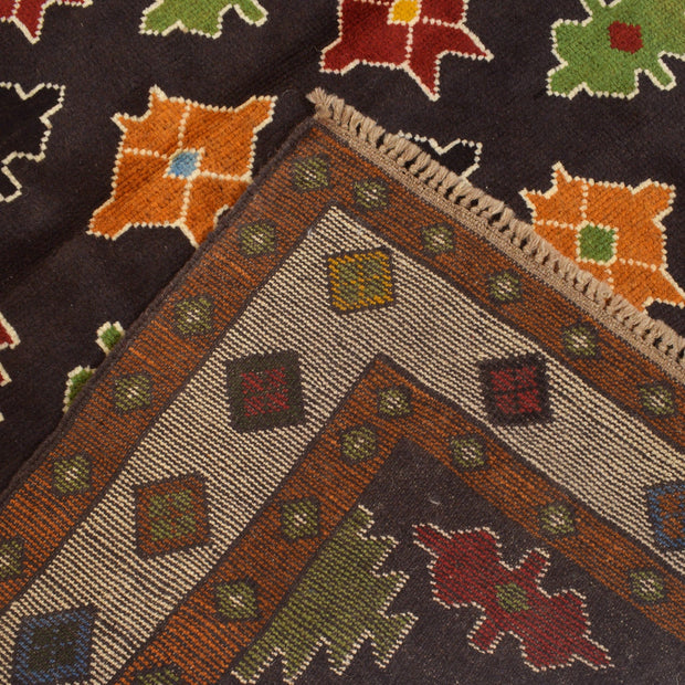 Hand Knotted Kohistani Carpet 5' 2" x 6' 4" - No. AL23635