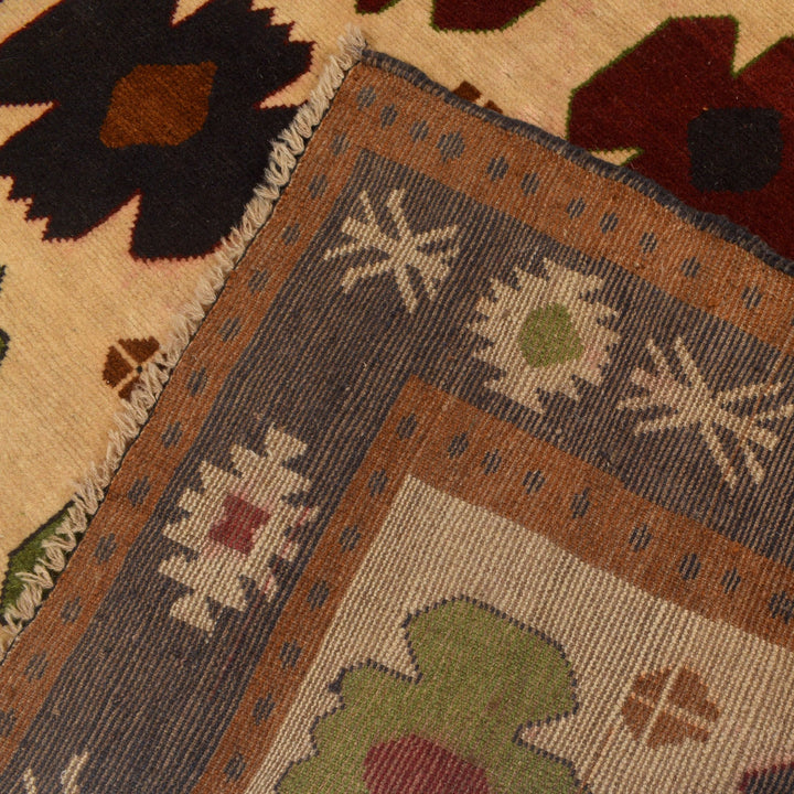 Hand Knotted Kohistani Area Rug 6' 7" x 8' 11" - No. AL99732