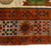 Hand Knotted Kohistani Area Rug 6' 3" x 8' 8" - No. AL85215