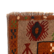 Hand Knotted Kohistani Area Rug 6' 3" x 8' 8" - No. AL85215