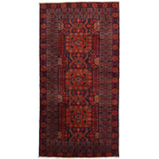 Traditional Baloch Rug 3' 5" x 6' 6" - No. AL69384