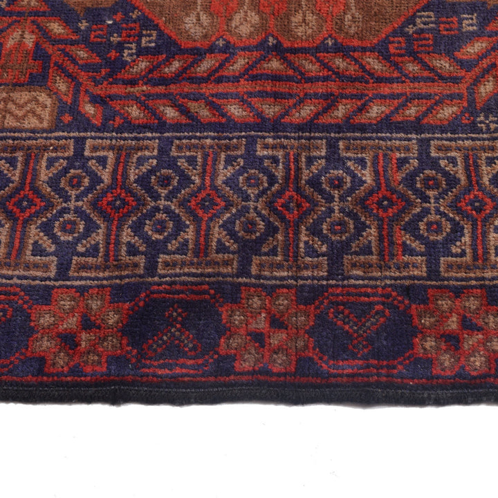 Traditional Baloch Rug 3' 5" x 6' 6" - No. AL69384