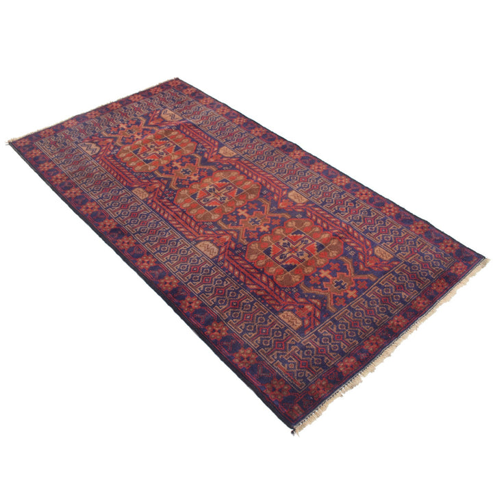 Traditional Baloch Rug 3' 5" x 6' 6" - No. AL69384