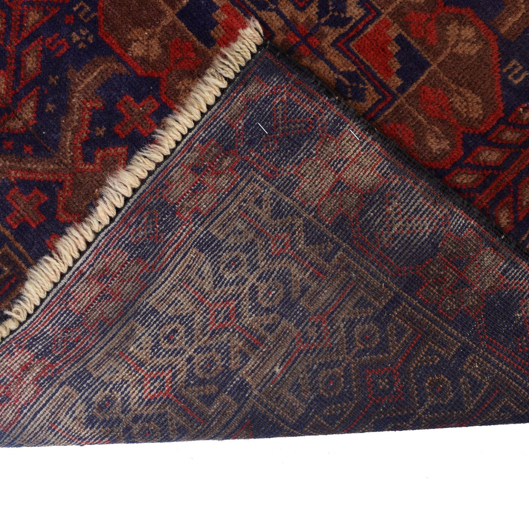 Traditional Baloch Rug 3' 5" x 6' 6" - No. AL69384