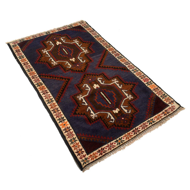 Traditional Baloch Rug 2' 9" x 4' 9" - No. AL26134