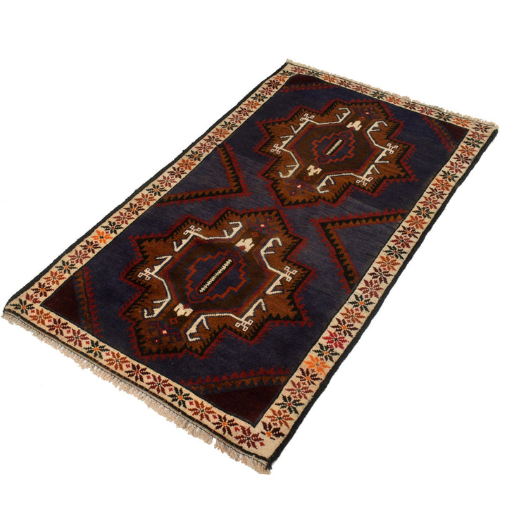 Traditional Baloch Rug 2' 9" x 4' 9" - No. AL26134