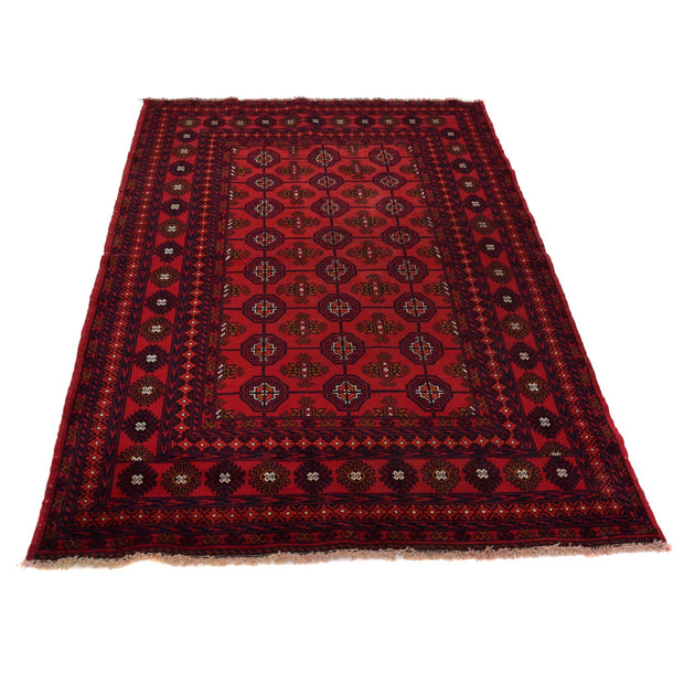 Handmade Bukhara Carpet 3' 10" x 6' 2" - No. AL56284