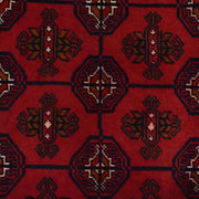 Handmade Bukhara Carpet 3' 10" x 6' 2" - No. AL56284