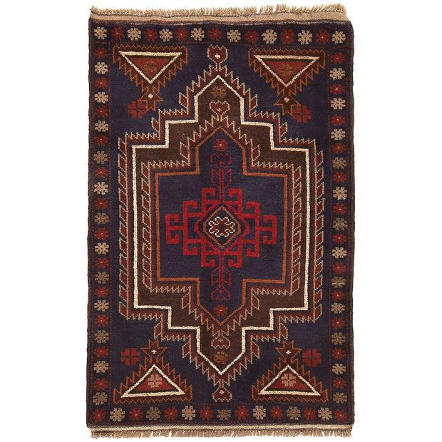 Traditional Baloch Rug 2' 7" x 4' 2" - No. AL32062