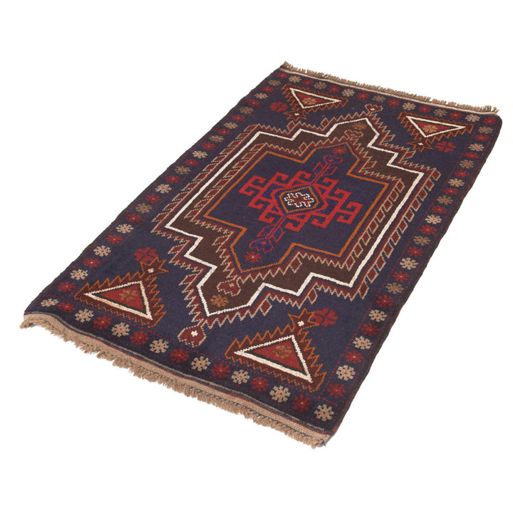 Traditional Baloch Rug 2' 7" x 4' 2" - No. AL32062