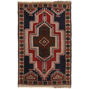 Traditional Baloch Rug 2' 11" x 4' 7" - No. AL25648