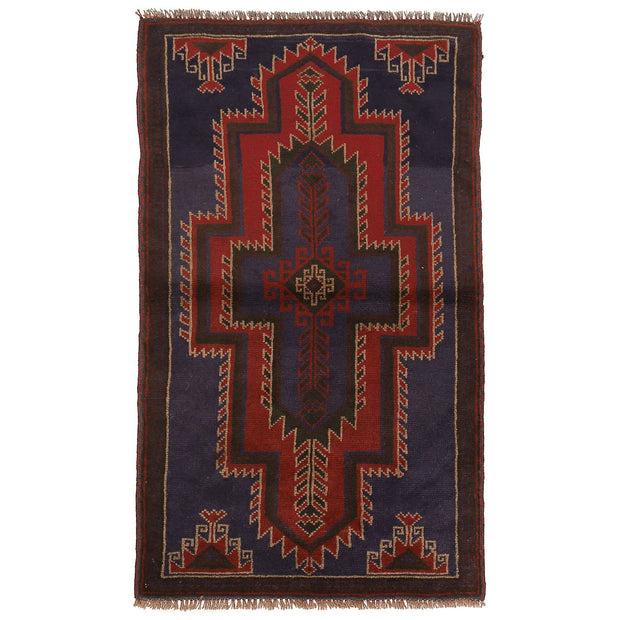 Traditional Baloch Rug 2' 6" x 4' 8" - No. AL61439