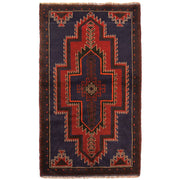 Traditional Baloch Rug 2' 9" x 4' 9" - No. AL91874