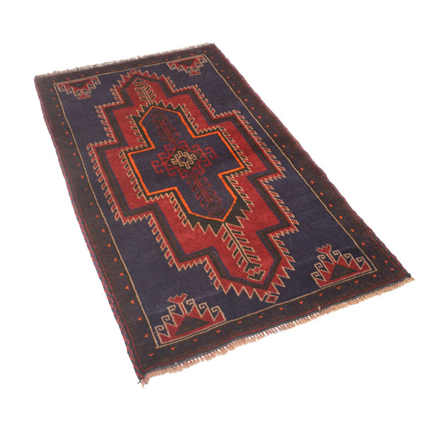 Traditional Baloch Rug 2' 9" x 4' 9" - No. AL91874