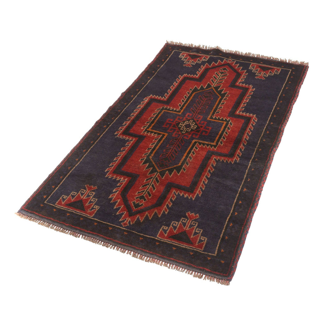 Traditional Baloch Rug 2' 9" x 4' 9" - No. AL15780