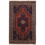 Traditional Baloch Rug 2' 10" x 4' 4" - No. AL96560