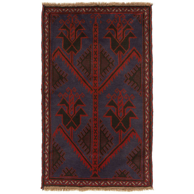 Traditional Baloch Rug 2' 9" x 4' 8" - No. AL47419