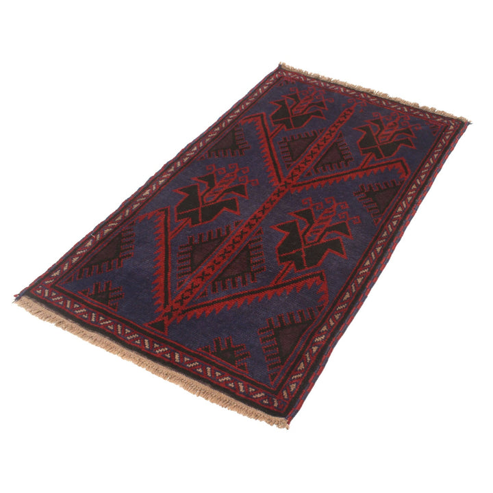 Traditional Baloch Rug 2' 9" x 4' 8" - No. AL47419