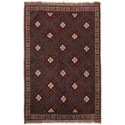 Traditional Baloch Rug 3' 2" x 4' 11" - No. AL14406