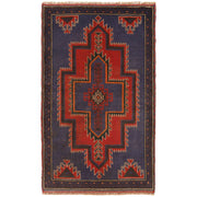 Traditional Baloch Rug 2' 11" x 4' 9" - No. AL20907