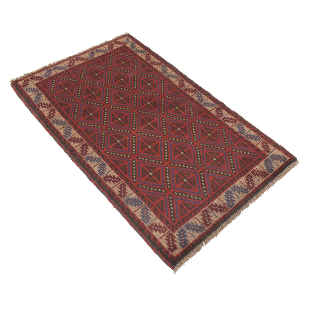 Traditional Baloch Rug 2' 8" x 4' 7" - No. AL83495