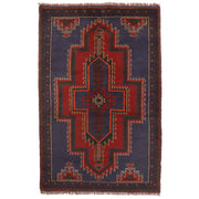 Traditional Baloch Rug 2' 8" x 4' 7" - No. AL94400