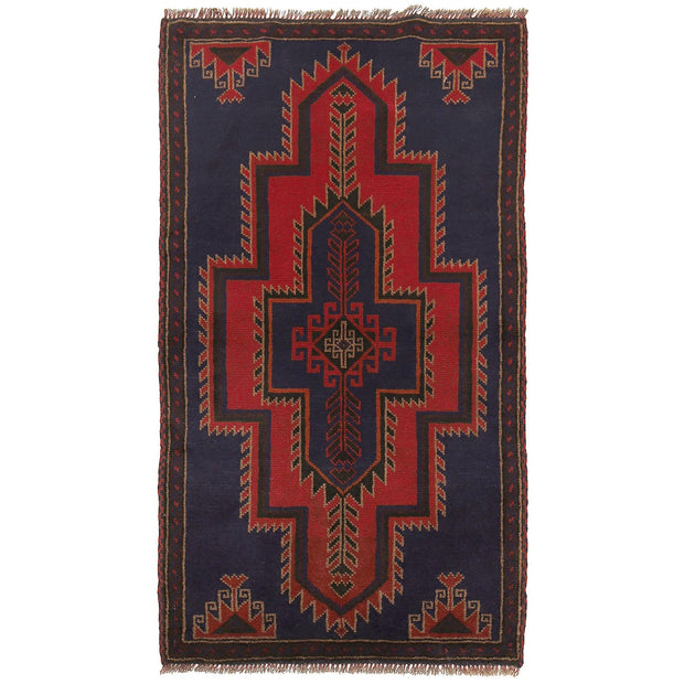 Traditional Baloch Rug 2' 7" x 4' 10" - No. AL39161